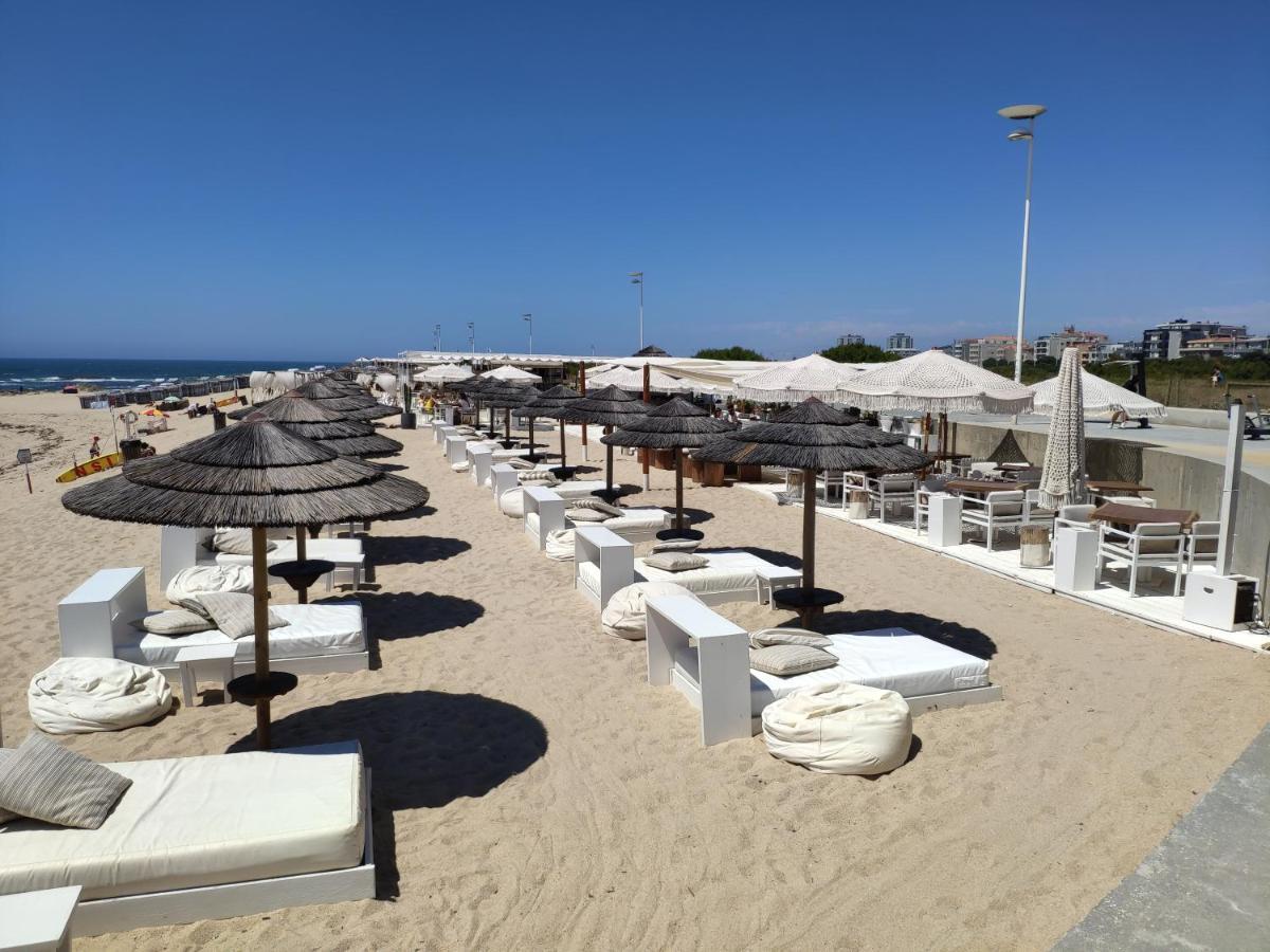 Praia De Vila Do Conde Com Vista A Mar エクステリア 写真